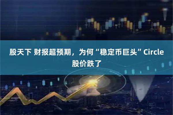 股天下 财报超预期，为何“稳定币巨头”Circle股价跌了