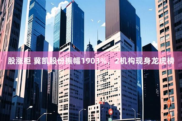 股涨柜 冀凯股份振幅1903%，2机构现身龙虎榜